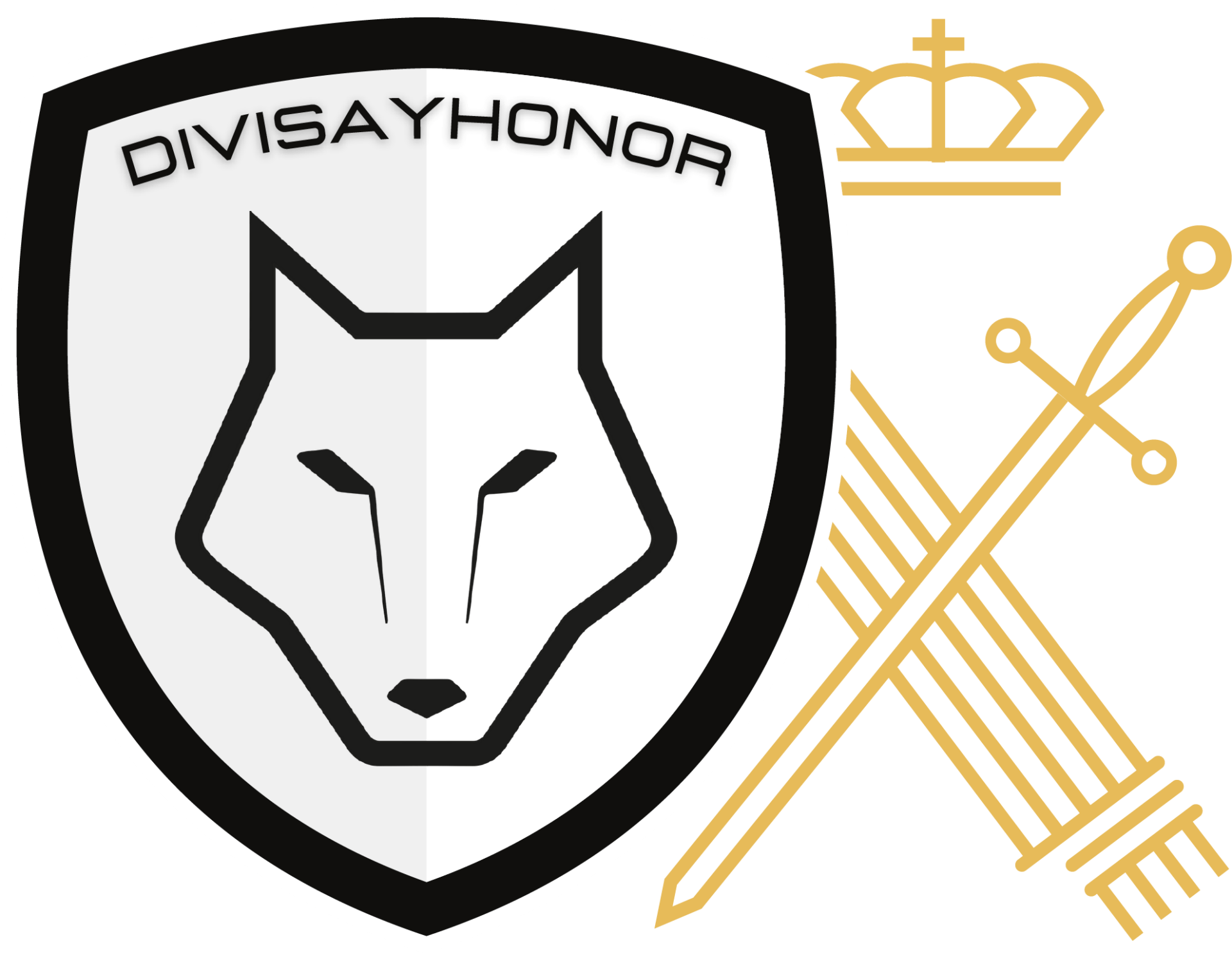logo antiguo divisa y honor