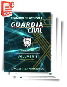 libros del temario de la guardia civil