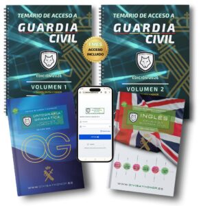 libros del temario de la guardia civil